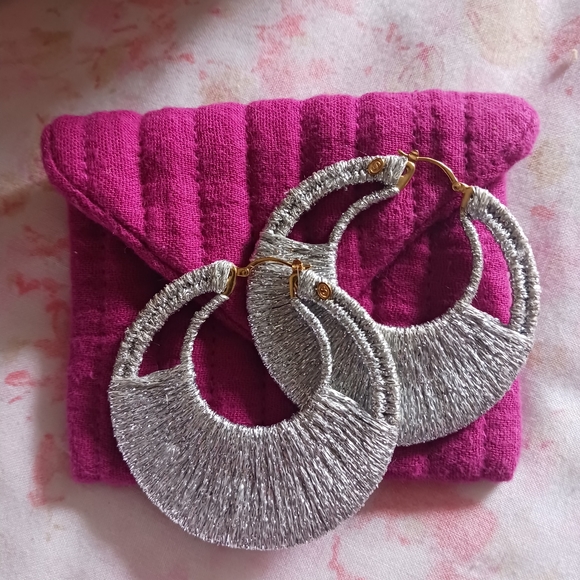 Sezane Amany Earrings in Silver - Picture 4 of 4